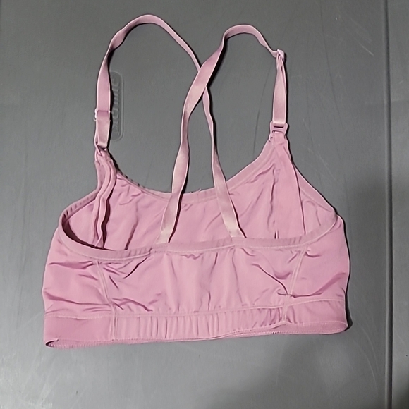 Mimi Maternity Nursing Bra Size Small Purple Snapdown Clips NO Underwire - Picture 3 of 3